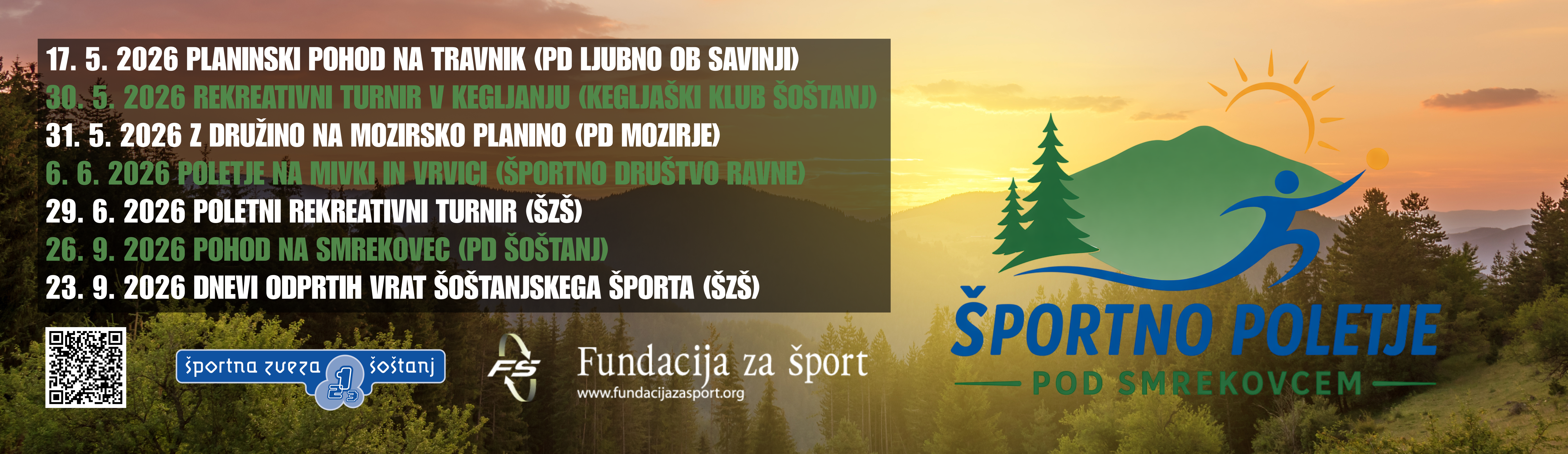 Športno poletje pod Smrekovcem